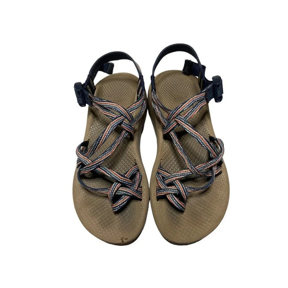 Chaco ZX/2 Classic Women's Double Strap Toe Loop Sporty Sandals-sz 8 - Picture 1 of 7